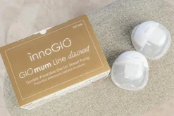 Muszlowy laktator elektryczny podwójny GIOmum Line Discreet Double INNOGIO GIO 358