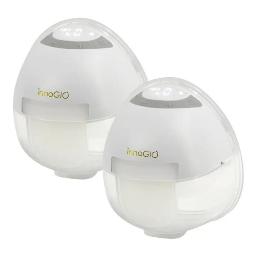 Muszlowy laktator elektryczny podwójny GIOmum Line Discreet Double INNOGIO GIO 358