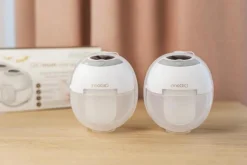 Muszlowy laktator elektryczny podwójny GIOmum Line Discreet Light Double INNOGIO GIO 359