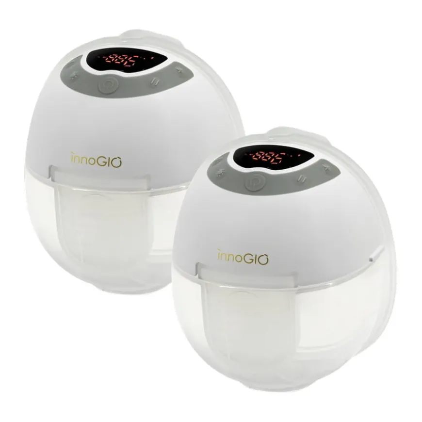 Muszlowy laktator elektryczny podwójny GIOmum Line Discreet Light Double INNOGIO GIO 359