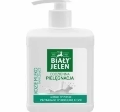 Mydło hipoalergiczne w płynie Kozie Mleko 500 ml Biały Jeleń