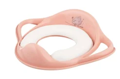 Nakładka na sedes miękka dla dzieci Słonik / brzoskwiniowy róż - Maltex