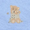 Niebieskie okrycie kąpielowe frotte 100x100 | Maxi - BabyMatex