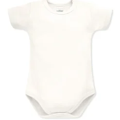 Niemowlęce body z krótkim rękawem ecru - Lovely Day | Pinokio