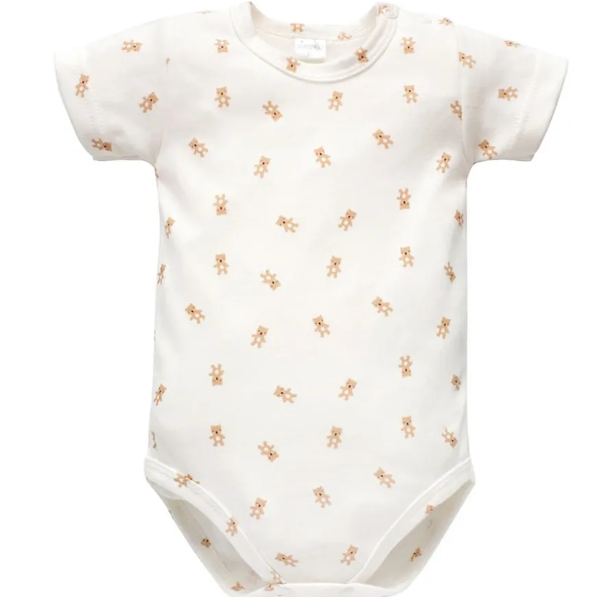 Niemowlęce body z krótkim rękawem Misie - Lovely Day | Pinokio