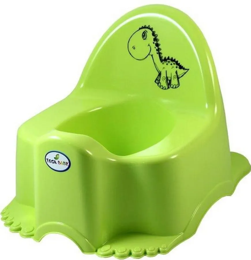 Nocnik dla dzieci ECO Dinozaur jasnozielony od Tega