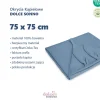 Okrycie kąpielowe Wafel z kapturem i uszami 75 x 75 cm - Jeans | Dolce Sonno