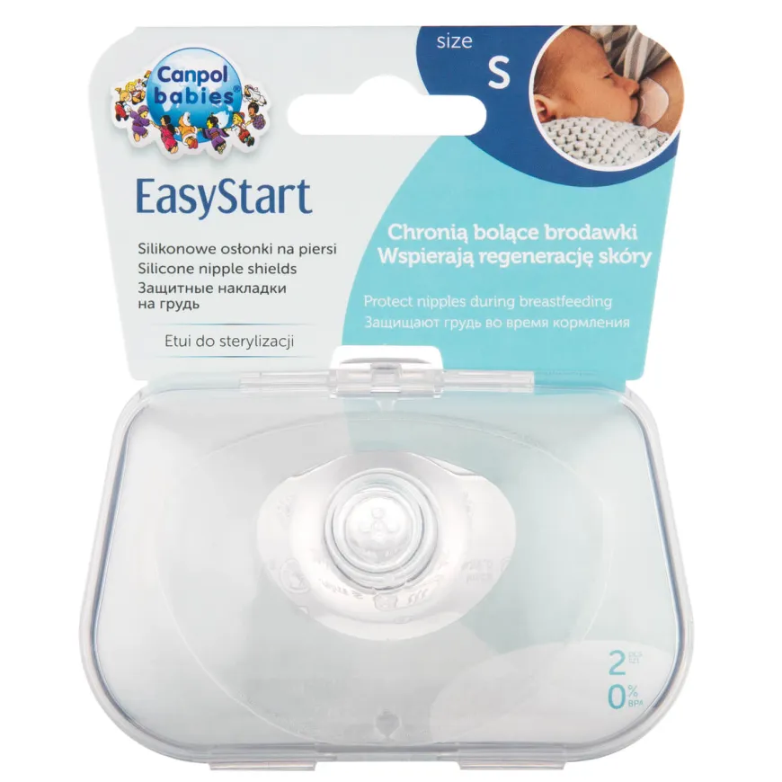 Osłonki na piersi, na brodawki EasyStart 2 szt. Canpol Babies