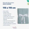 Otulacz, pieluszka muślinowa Double Gauze 110x110cm - Khaki | Dolce Sonno