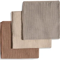 3Pack Chusteczki Muślinowe Pieluszki Ulewajki 30x30 cm - MIX07 | Dolce Sonno