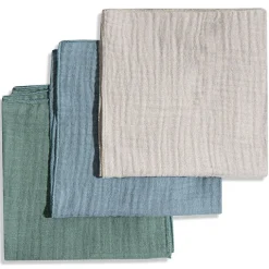3Pack Chusteczki Muślinowe Pieluszki Ulewajki 30x30 cm - MIX08 | Dolce Sonno