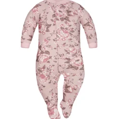 Pajac niemowlęcy Kwiaty Puder - Dolce Sonno