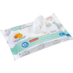 Papier toaletowy nawilżany wodą o zapachu mango dla dzieci i dorosłych - Akuku