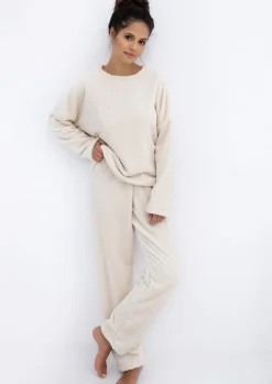 Piżama damska Bridget Homewear ecru | Sensis