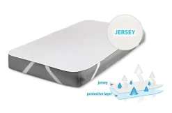Podkład nieprzemakalny na materac 70x140cm Jersey - Baby Matex