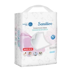 Podkłady higieniczne Sensitive 90x60 10 szt. - Akuku
