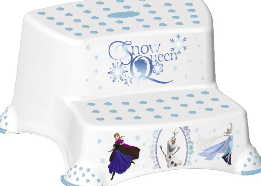 Podnóżek dwustopniowy antypoślizgowy dla dzieci Frozen - Keeeper