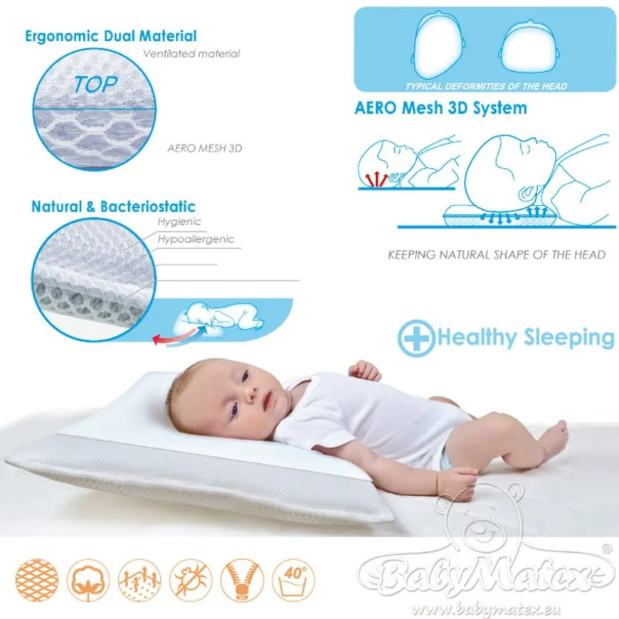 Poduszka dla niemowlaka Aero 3D | Babymatex