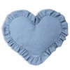 Poduszka muślinowa dla niemowląt Serduszko Jeans | Dolce Sonno