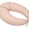 Poduszka pozycjonująca dla kobiet w ciąży i karmiących mam Relax Linen - jasny róż | BabyMatex TB0448_09