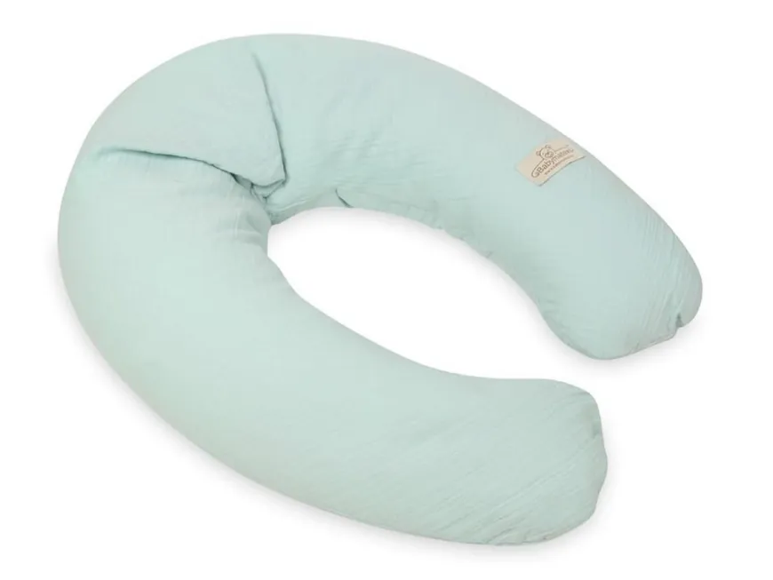 Poduszka pozycjonująca Relax Muslin - mięta | BabyMatex TB0455_33