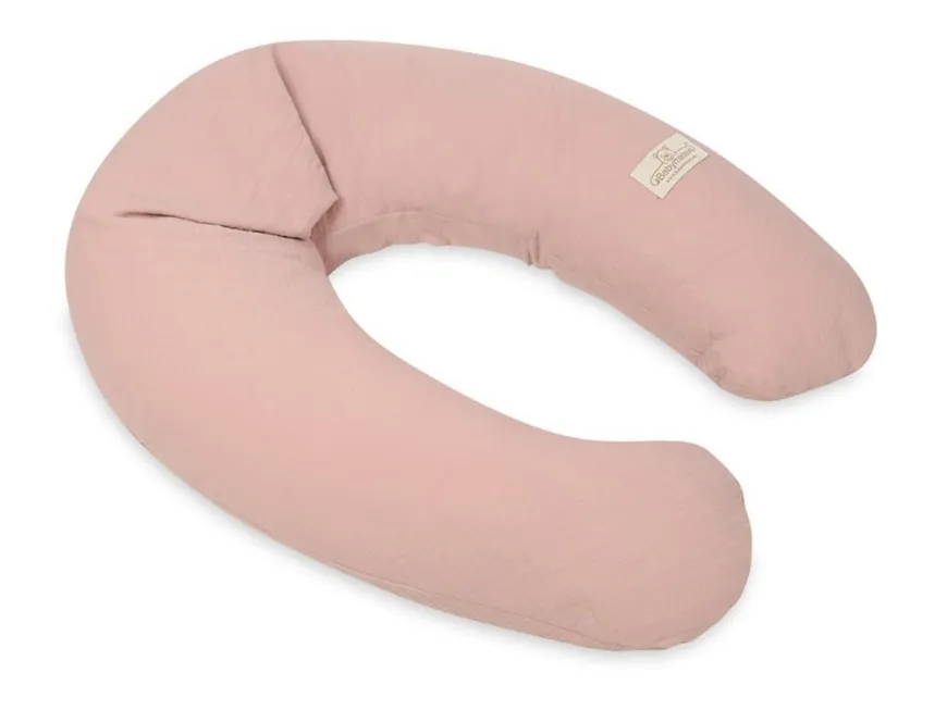 Poduszka pozycjonująca Relax Muslin - puder róż | BabyMatex TB0455_12