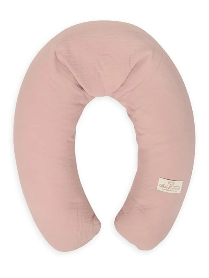 Poduszka pozycjonująca Relax Muslin - puder róż | BabyMatex TB0455_12