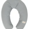 Poduszka pozycjonująca Relax Muslin - szara | BabyMatex TB0455_44