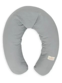 Poduszka pozycjonująca Relax Muslin - szara | BabyMatex TB0455_44