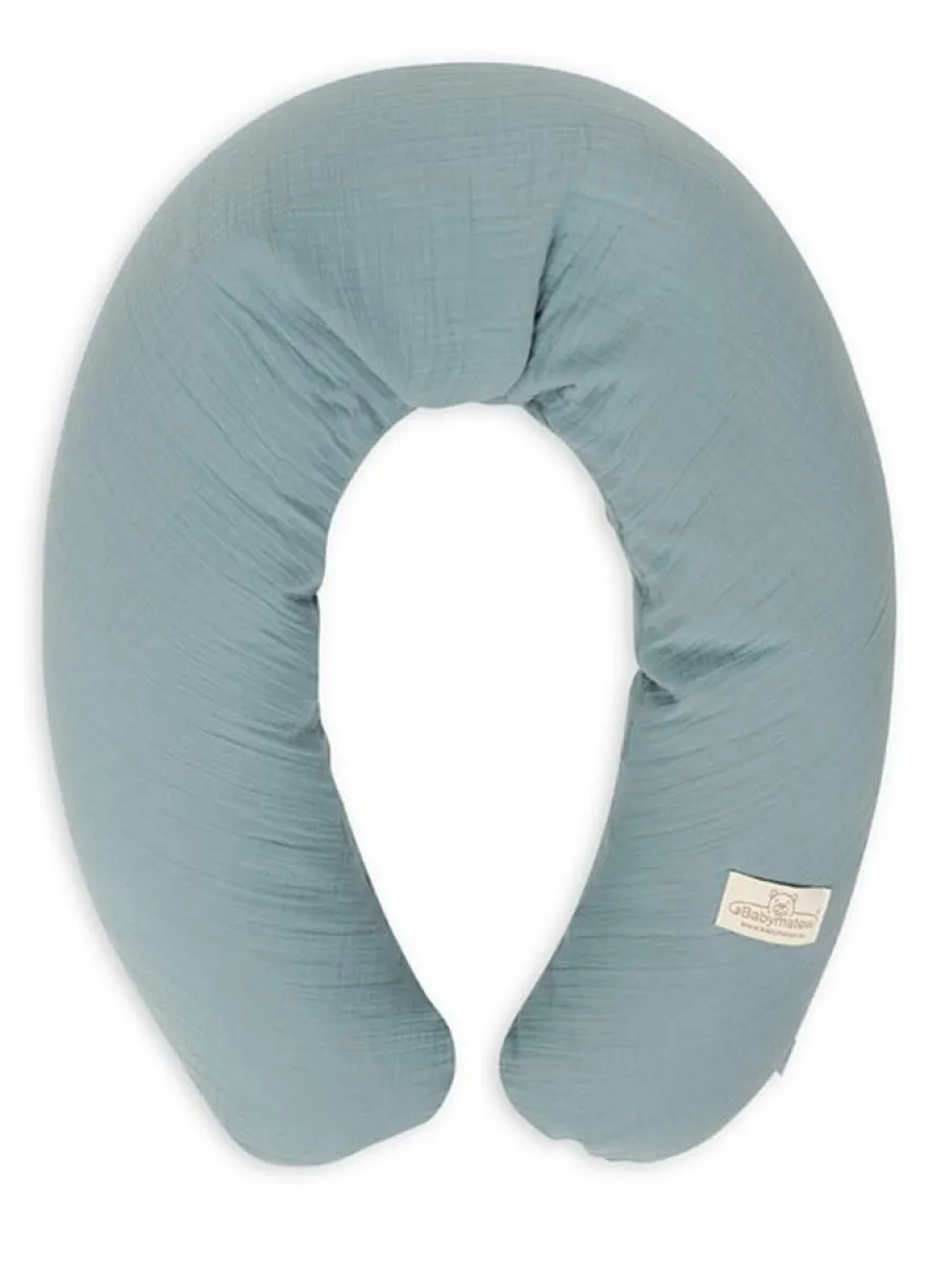 Poduszka pozycjonująca Relax Muslin - zieleń | BabyMatex TB0455_34
