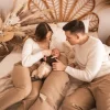 Poduszka pozycjonująca Relax Prestige Muslin - beż/brąz | BabyMatex TB0451_05