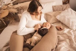 Poduszka pozycjonująca Relax Prestige Muslin - beż/brąz | BabyMatex TB0451_05