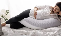 Poduszka pozycjonująca Relax Prestige Muslin - jasny szary | BabyMatex TB0451_04