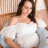 Poduszka pozycjonująca Relax Prestige Muslin - mięta | BabyMatex TB0451_02