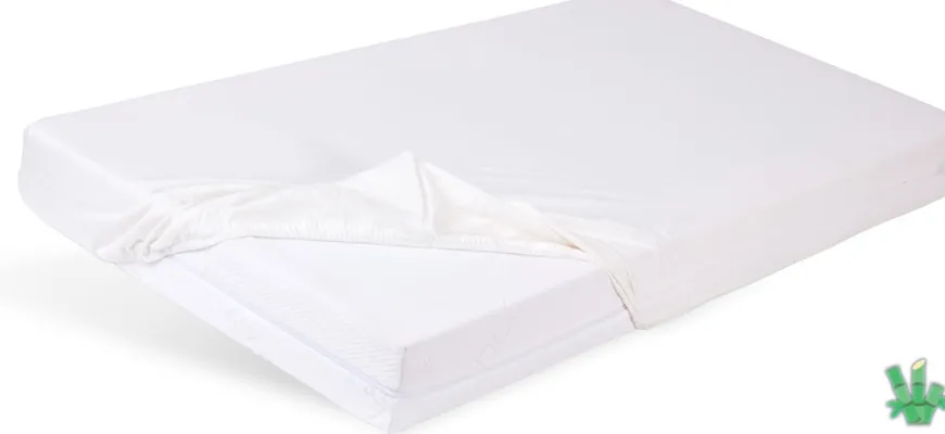 Prześcieradło Bamboo z gumką 80x160 | BabyMatex