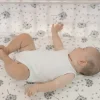 Prześcieradło bawełniane z gumką 70x140 Dmuchawce - Baby Matex