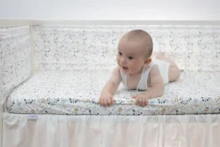 Prześcieradło bawełniane z gumką 70x140 Kalinka - Baby Matex