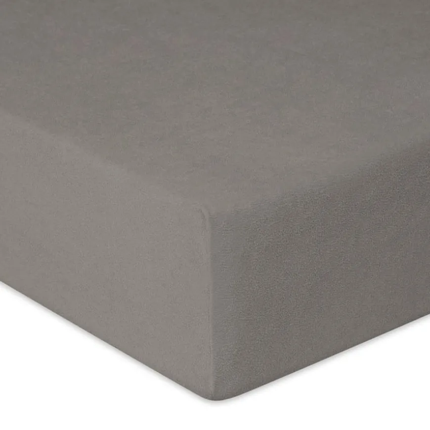 Prześcieradło Frotte Premium z gumką w tunelu - Grafitowe | Matex 45
