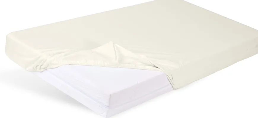 Prześcieradło nieprzemakalne Bamboo z gumką 60x120 - Baby Matex