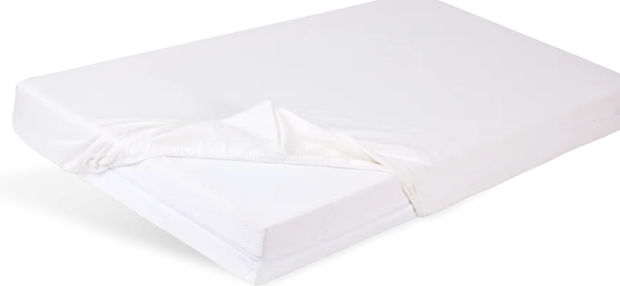 Prześcieradło nieprzemakalne Bamboo z gumką 60x120 - Baby Matex