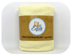 Prześcieradło 70x140 Frotte z gumką - kolory