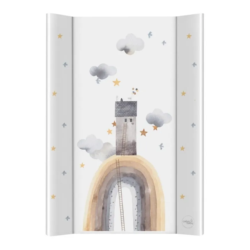 Przewijak twardy krótki 70x50 cm Basic Rainbow Home CEBA BABY