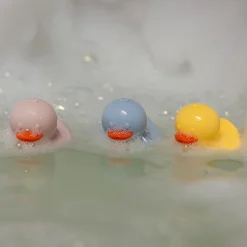 Pływające kaczuszki do kąpieli dla niemowląt 3 szt | Baby Ono