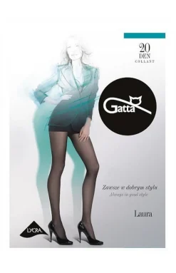 Rajstopy damskie z lycry Laura 20den - Gatta