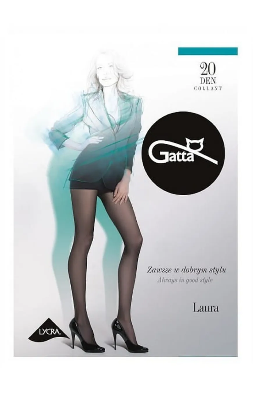 Rajstopy damskie z lycry Laura 20den - Gatta