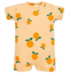 Rampers letni krótki Orange - Fruit & Sun Pinokio