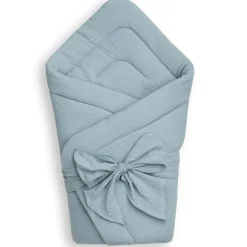 Rożek niemowlęcy muślinowy Double Gauze - Khaki | Dolce Sonno