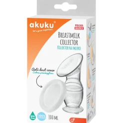 Silikonowy odciągacz, kolektor do pokarmu 100ml - Akuku
