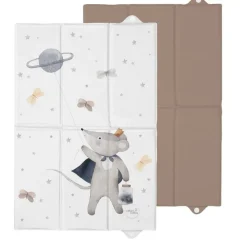 Składana mata turystyczna do przewijania 60x40 cm Basic Cosmic Mouse CEBA BABY