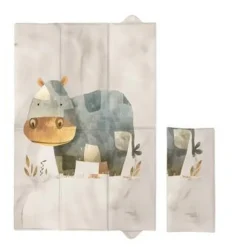 Składana mata turystyczna do przewijania 60x40 cm Basic Cosy Hippo CEBA BABY
